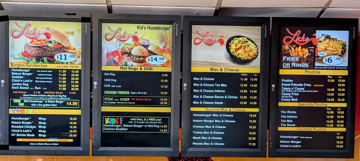Lick's Menu - Image 4